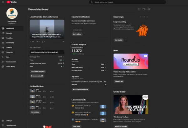 BogdanSavu - Monetized  -  11300 : subscribers - Image 5