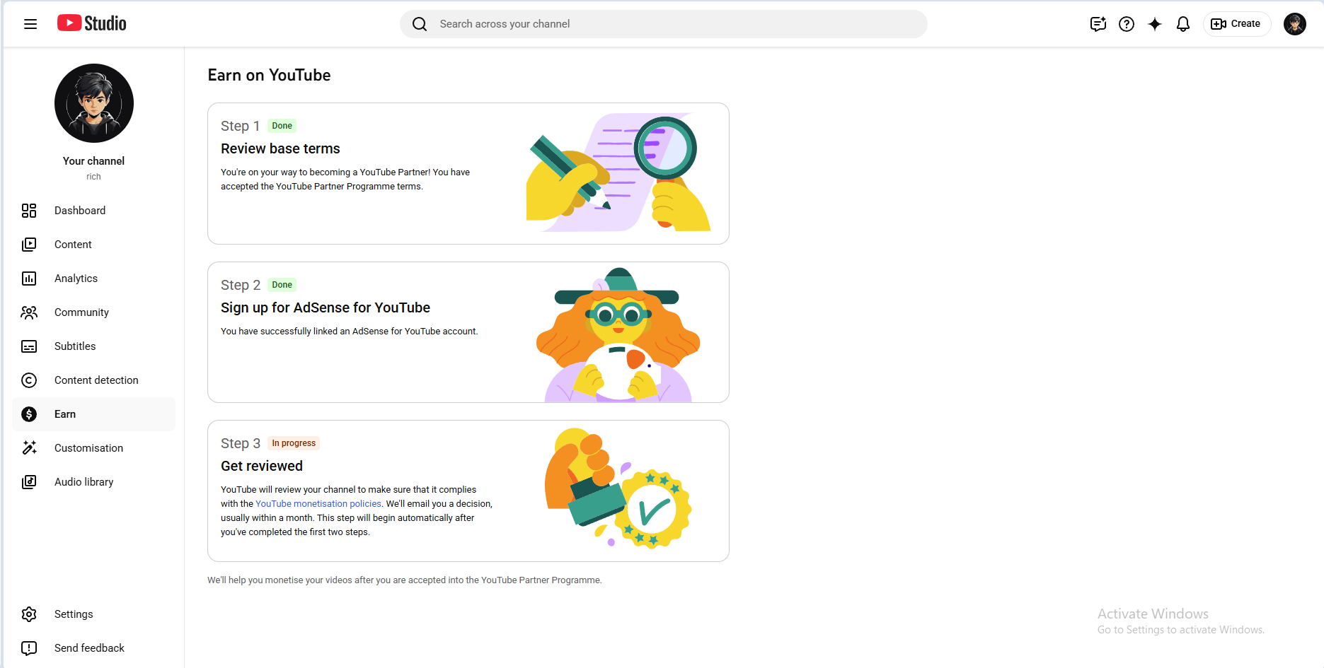 rich - Non Monetized - 1 790 000 : subscribers - Image 3